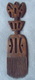 PEIGNE AFRO Monumental (40 Cm X 10 Cm) En Bois Exotique (très Fonctionnel !!!) - Origine Afrique De L'Ouest - African Art