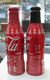 AC - COCA COLA 2018 NEW YEAR ALUMINUM EMPTY BOTTLES & CROWN CAPS COCA COLA - ORIGINAL TASTE COCA COLA - SUGARLESS - Flessen