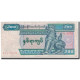 Billet, Myanmar, 200 Kyats, 1991-1998, KM:75b, TB - Myanmar