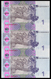 UKRAINE 1 HRYVNIA 2004 TIGIPKO ЗЙ UNCUT SHEET 1x3 Pick 116a Unc - Ukraine