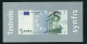 Test Note "SYNFIS" Testnote, 5 EURO, Beids. Druck, RRRRR, Used, Euro Size - Altri & Non Classificati