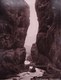 VERS 1880 - TRES RARE - GRANDE PHOTO ALBUMINE MONTEE ** SUISSE LAUTERBRUNNEN CHUTE  - Verso Photo GRINDELWALD - Old (before 1900)