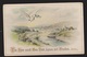 General Greetings - Dove With Branch & German Verse - Unused - Greetings From...