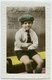 A JOYOUS BIRTHDAY : BOY WITH CAP / ADDRESS - LONDON, MERTON PARK, TYBENHAM ROAD (COOMBES) - Birthday