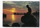 Copenhagen, The Little Mermaid At Sunrise, 1969 Used Postcard [22226] - Denmark