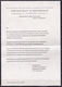 1982 "AFZENDER ONBEKEND" Met Volmacht Van De Kantonrechter Geopende Brief Om Afzender Te Achterhalen - Poststempels/ Marcofilie
