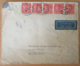 Suède / Sverige - Enveloppe Vers Etats-Unis (New-York) - Bande De 5 Timbres  YT N°320 - Cachet 1946 - 1930- ... Rollen II