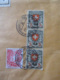 Suisse / Helvetia - Recommandé (25x34 Cm) Vers USA - Bande 3 Timbres 2Fr YT N°211 + YT N°293 - Cachet 1937 - Marcophilie