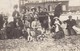 76. DIEPPE. RARETE. CARTE-PHOTO " HEMERY ". GROUPE SUR LA PLAGE DEVANT LE CASINO. ANNEE 1908 - Dieppe