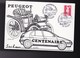 Carte  Centenaire Automobile PEUGEOT - Autres & Non Classés