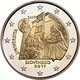 2 Euro UNC SLOVAKIA 2 Euro (Universitas Istropolitana – 550 Years) - Slowakei