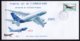 FRANCE - Ensemble Airbus Dans Un Encart - 3 Scans - A300, A319/20 - 1960-.... Lettres & Documents