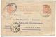 BARCELONA A TOURCOING 1912 TARJETA ENTERO POSTAL SPAIN STATIONERY CARD - 1850-1931