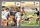 GF353 - FICHES EDITION RENCONTRE - RUGBY - YVES DU MANOIR - SPANGHERO - FRANCOIS SANGALLI - GERARD CHOLLEY - Rugby