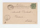 Sur Carte Postale Type Blanc 5 C. Vert CAD Hexagonal Grenoble 1902. CAD Vernoux D'Ardèche. (857) - 1877-1920: Période Semi Moderne