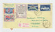 Sur Enveloppe Recommandée 4 Timbres Dont 1 Service Aéropostal Et 1 20 ème Ann. Libération. CAD Saint Denis 1965. (858) - 1961-....