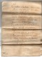 Acte Notarial Notaire Manuscrit Sur Parchemin 17ème 1655 Jugement 8  Pages - Manoscritti