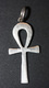 Pendentif Médaille Religieuse Croix égyptienne Ankh égyptien - Argent Poinçon - Egypte - Silver Religious Medal - Religion & Esotérisme