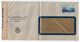 Suisse-1940-Lettre CENSUREE (W.E) De Bâle Pour La France -timbre --cachet -- Personnalisée  G.KIEFFER & Cie - Covers & Documents