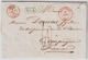 1847, VERVIERS ", En Vert " B. 5. R "  , #a1308 - 1830-1849 (Belgique Indépendante)