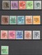 1948 :-: 16 Timbres De 1947 - Zone D'occupation Soviétique En Surcharge -  Neufs** - Série Complète - - Other & Unclassified