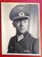Foto Großes Portrait WW2 Soldat Mit Mütze Reichsadler Hakenkreuz Auszeichnung Ca. 1940 - Uniformen