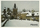 Praga, Praha (Rep. Ceca) Malostranské Mostecké Veze, Lesser Town Bridge, Panorama Invernale, View In Winter - Repubblica Ceca