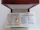 GREECE  50 EURO 2018 "temple Of Apollonas" MINI GOLD RPOOF UNC IN A BOX AND CERTIFICATE - Grèce