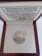 GREECE  50 EURO 2018 "temple Of Apollonas" MINI GOLD RPOOF UNC IN A BOX AND CERTIFICATE - Grèce