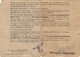 WW2  Laisser Passer Pour Prisonnier De Guerre (P D G ) Français Et Belges Qui Travaillent  1944 - Historical Documents