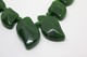 3856 - Collana Di Giada Naturale (serpentino New Jade) Lucidata A Mano. Peso Totale 44 Gr. - Oriental Art