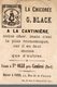CHROMO CHICOREE  A LA CANTINIERE G. BLACK  SAINTE-OLLE  INFANTERIE 1669 MOUSQUETAIRE - Autres & Non Classés