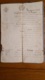 ACTE  NOTARIE 02/1824 NOTAIRE A DIJON  PV D'ADJUDICATION - Historical Documents