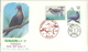 Japan FDC 1984, Endangered Bird Series, Seltene Vögel, Michel 1581 - 1582 (2532) - FDC