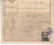 1918 PASSEPORT  HAUTE VIENNE DESTINATION SENEGAL VIA BORDEAUX MADAME REJOINT SON MARI 7 EME REGIMENT COLONIAL  B746 - Documents Historiques