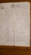 ACTE DE 02/1825 ACTE NOTAIRE ROYAL FAMILLE LECHENET A BEIRE LE CHATEL - Documents Historiques