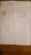 ACTE DE 02/1825 ACTE NOTAIRE ROYAL FAMILLE LECHENET A BEIRE LE CHATEL - Historical Documents