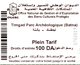 Cité Romaine De Timgad (Timgad - Algérie) - Tickets D'entrée