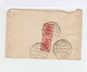 Sur Enveloppe Paire De 3 K. Rouge Empire Russe Armoiries. CAD Mockba 1912. (884) - Machines à Affranchir (EMA)