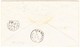 1892 Ganzsachenbrief Mit Drei Eindrucken 1/2 Penny Aus Glenn Orchy Nach New Norfolk; Minim Fleckig - Briefe U. Dokumente