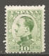 ESPAGNE - Yv. N° 405 *  10c  Alphonse XIII Cote 3 Euro BE  2 Scans - Unused Stamps