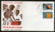 Papua New Guinea 1972 Flags Constitutional Development Elections 2v FDC # 12663 - Covers