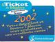 TICKET TELEPHONE-FRANCE-PU101-2002-ECHANTILLON 5Mn- Non Gratté-NEUF-TBE - FT Tickets