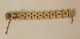 Ancien Bracelet Damasquiné (or De  TOLÈDE) Motifs Fleurs - Bracelets
