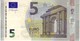 (Billets). 5 Euros 2013 Serie ZB, Z004D3 Signature 3 Mario Draghi N° ZB 3333840144 UNC - 5 Euro