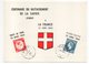 1960- Carte Souvenir "Centenaire Du Rattachement De La Savoie " (blason)  éd Amicale Philatélique D'Annecy-74 - Autres & Non Classés