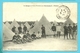 Kaart Vanuit CAMP D'AUVOURS (centre Instruction) Met Stempel YVRE-L'EVEQUE - Army: Belgium