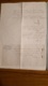 ACTE DE JUILLET 1849 ACTE NOTAIRE CESSION DE TERRE A BEIRE LE CHATEL - Historical Documents