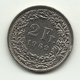 1969 - Svizzera 2 Francs - Altri & Non Classificati