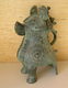 A Bronze Wine Vessel Zun In The Shape Of An Owl / China - Arte Asiático